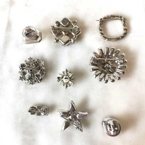Lot Rhinestone Brooches - Picture 2 of 14